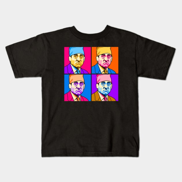 Prison Mike Kids T-Shirt by HumeCreative